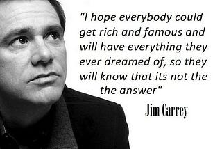 Why Jim Carrey Warned Us About ‘Fame & Riches’​