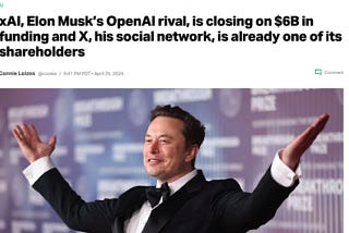 Elon Musk’s xAI Raises $6 Billion