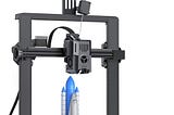 Creality Ender-3 V3 KE 3D Printer, 500 mm/s High-Speed Printing with Auto-Leveling, Sprite Direct Extruder Supports 300℃ Printing, Smooth Detail, 220×220×250 mm Print Volume