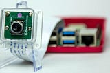 Arducam 64MP Camera Module hooked up to a Raspberry Pi 4