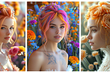How to create completely different portraits with one Midjourney prompt!