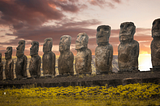 The Easter Island Statues
