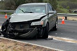 What is the percentage chance of your car being hit by another car in the USA?