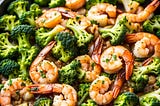 Garlic Butter Shrimp and Broccoli Recipe