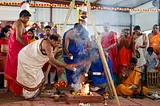 In the heart of America, a rare Vedic ritual invokes peace and prosperity