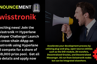 Swisstronik and Hyperlane Launch Developer Challenge with $9,000 Prize Pool