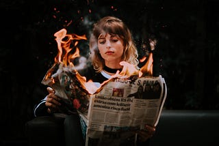 Newspapers are Good for Burning