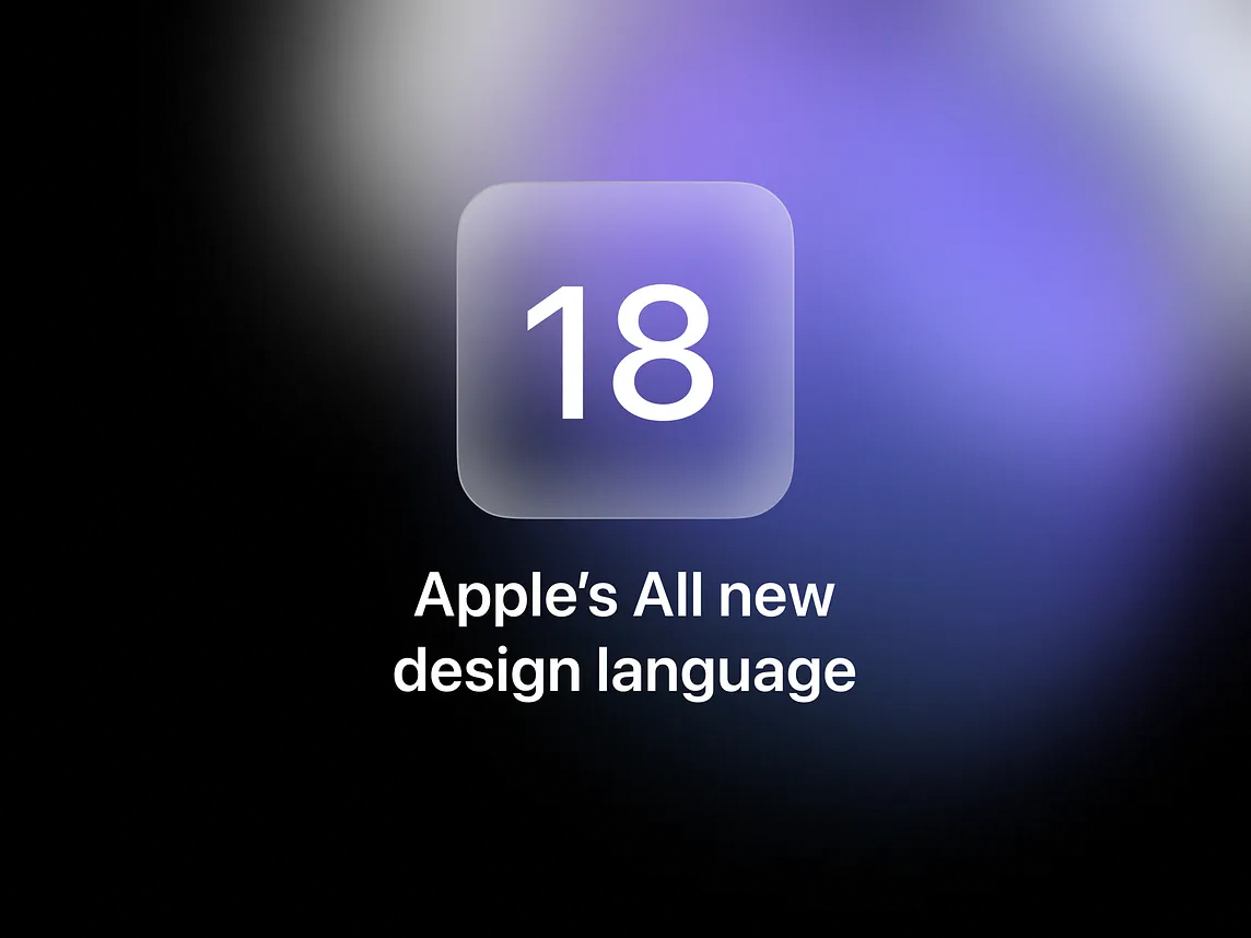 Apple’s all new design language