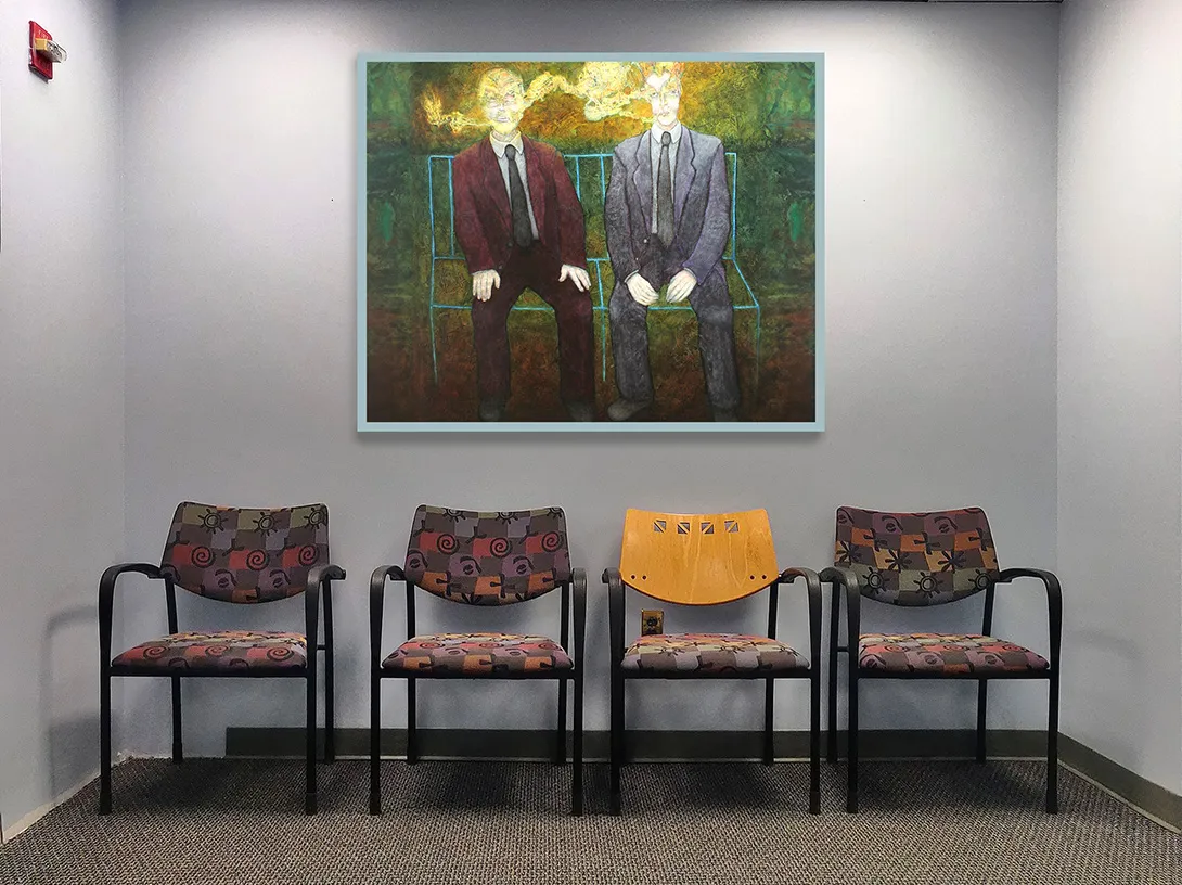 A waiting room