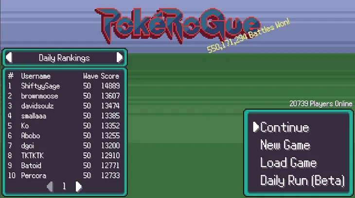 PokeRogue: How this Fan Game Revamps the Pokemon Formula