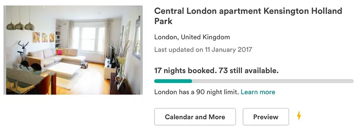 How London hosts can manage around Airbnb’s 90-day limit