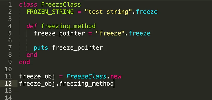 .freeze in ruby? What exactly is it used for?